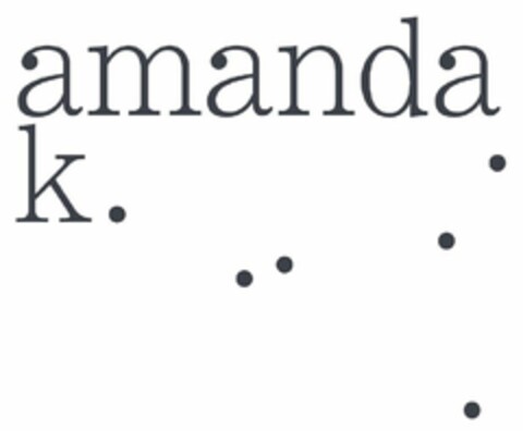 AMANDA K Logo (USPTO, 06.11.2018)