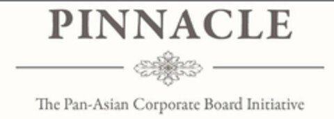 PINNACLE THE PAN-ASIAN CORPORATE BOARD INITIATIVE Logo (USPTO, 30.12.2018)