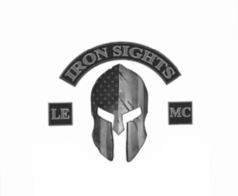 IRON SIGHTS LE MC Logo (USPTO, 12.02.2019)