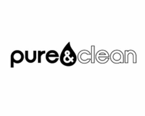 PURE & CLEAN Logo (USPTO, 22.05.2019)