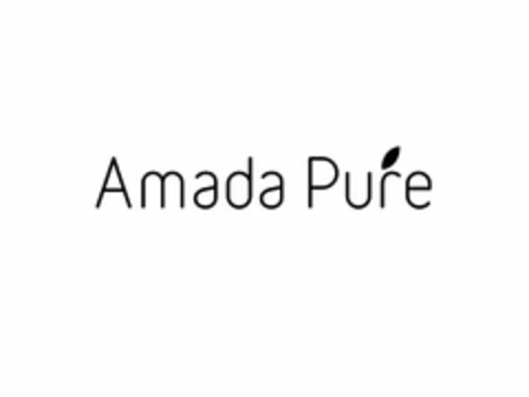 AMADA PURE Logo (USPTO, 07/16/2019)