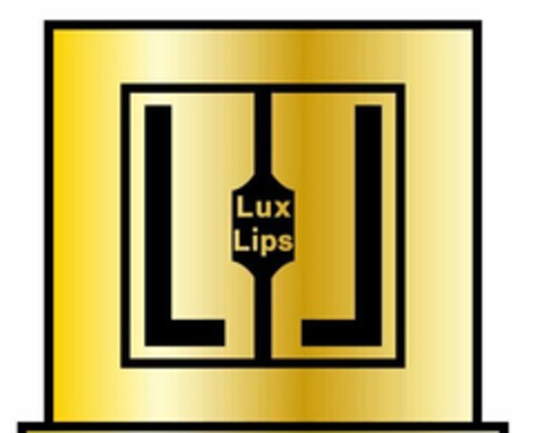 LUX LIPS LL Logo (USPTO, 07/19/2019)