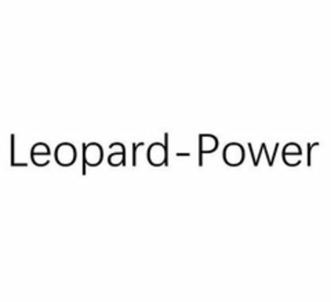 LEOPARD-POWER Logo (USPTO, 15.08.2019)