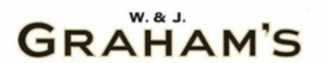 W. & J. GRAHAM'S Logo (USPTO, 09/18/2019)