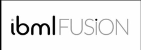 IBML FUSION Logo (USPTO, 09/23/2019)