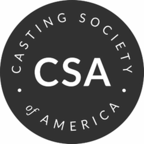 CASTING SOCIETY OF AMERICA CSA Logo (USPTO, 24.09.2019)