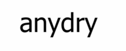 ANYDRY Logo (USPTO, 05.08.2020)