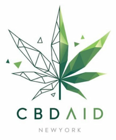 CBD AID NEWYORK Logo (USPTO, 15.08.2020)