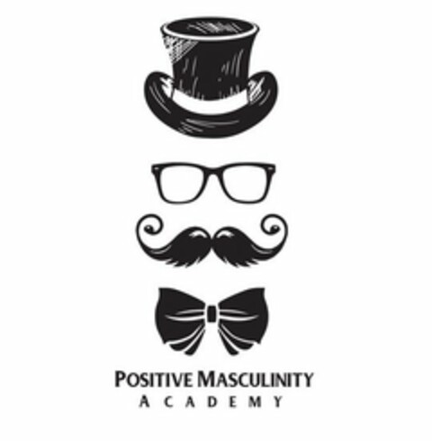 POSITIVE MASCULINITY ACADEMY Logo (USPTO, 16.08.2020)