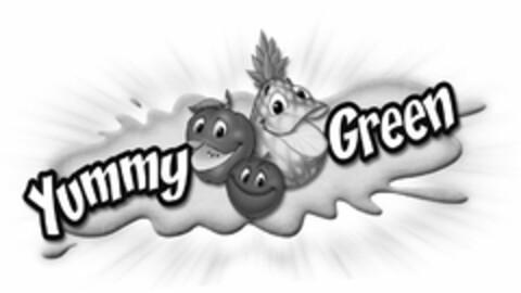 YUMMY GREEN Logo (USPTO, 05.05.2009)