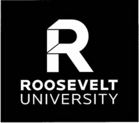 R ROOSEVELT UNIVERSITY Logo (USPTO, 25.11.2009)