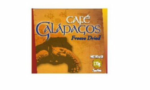 CAFE GALAPAGOS FREEZE DRIED Logo (USPTO, 02/21/2010)