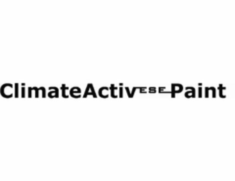 CLIMATE ACTIVESE PAINT Logo (USPTO, 08.04.2011)