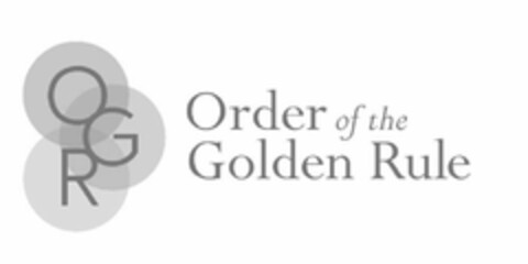 OGR ORDER OF THE GOLDEN RULE Logo (USPTO, 21.07.2011)