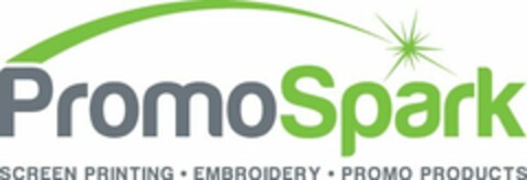 PROMOSPARK SCREEN PRINTING EMBROIDERY PROMO PRODUCTS Logo (USPTO, 22.07.2011)