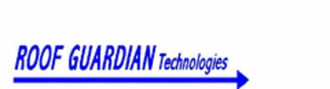 ROOF GUARDIAN TECHNOLOGIES Logo (USPTO, 03.08.2011)