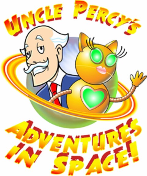 UNCLE PERCY'S ADVENTURES IN SPACE! Logo (USPTO, 08/12/2011)