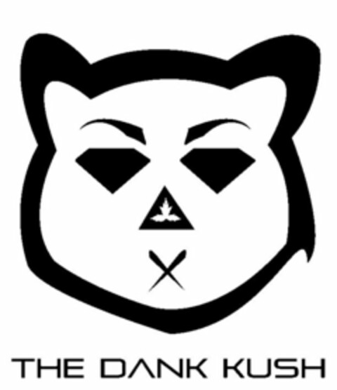 THE DANK KUSH X Logo (USPTO, 22.03.2013)
