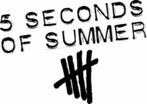 5 SECONDS OF SUMMER Logo (USPTO, 14.06.2013)