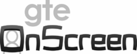 GTE ONSCREEN Logo (USPTO, 09/10/2013)