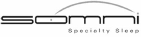 SOMNI SPECIALTY SLEEP Logo (USPTO, 23.01.2014)