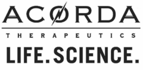 ACORDA THERAPEUTICS LIFE. SCIENCE. Logo (USPTO, 09.07.2014)