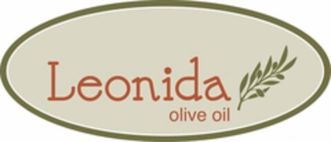 LEONIDA OLIVE OIL Logo (USPTO, 04.09.2014)