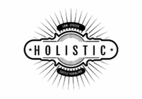 HOLISTIC LOW-STRESS CATTLE HANDLING Logo (USPTO, 23.09.2014)