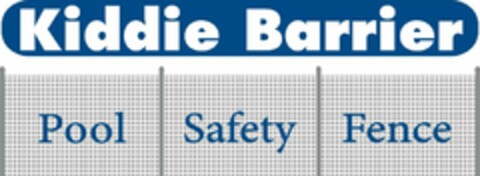 KIDDIE BARRIER POOL SAFETY FENCE Logo (USPTO, 03/11/2015)