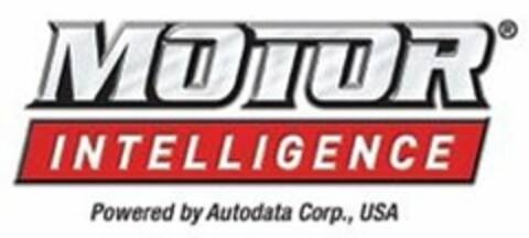 MOTOR INTELLIGENCE POWERED BY AUTODATA CORP., USA Logo (USPTO, 13.03.2015)