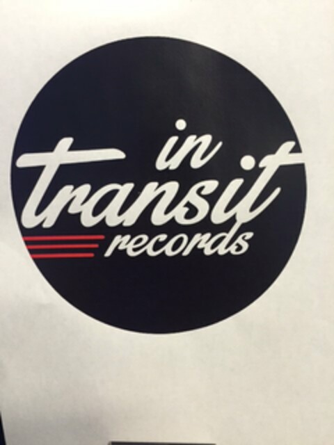 IN TRANSIT RECORDS Logo (USPTO, 14.07.2015)