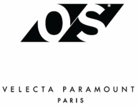 OS VELECTA PARAMOUNT PARIS Logo (USPTO, 13.10.2015)