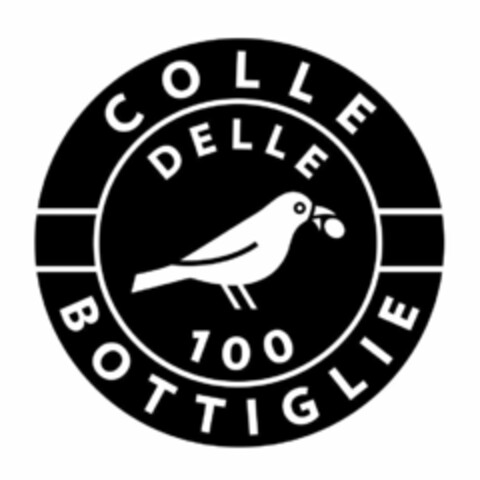 COLLE DELLE 100 BOTTIGLIE Logo (USPTO, 10/19/2015)