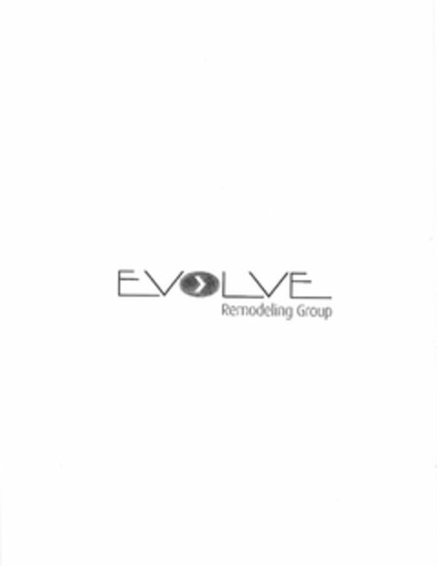 EVOLVE REMODELING GROUP Logo (USPTO, 28.10.2015)