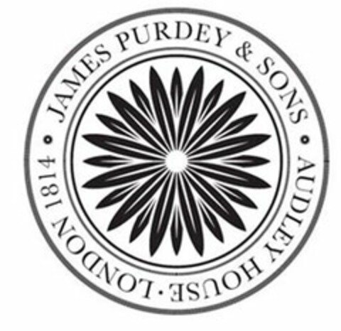 JAMES PURDEY & SONS AUDLEY HOUSE LONDON1814 Logo (USPTO, 03/01/2016)