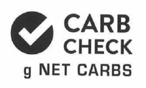 CARB CHECK G NET CARBS Logo (USPTO, 04/05/2016)