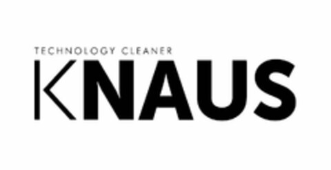 TECHNOLOGY CLEANER KNAUS Logo (USPTO, 17.05.2016)