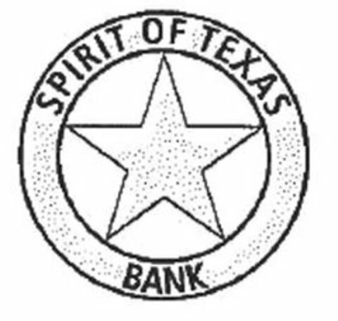 SPIRIT OF TEXAS BANK Logo (USPTO, 18.08.2016)