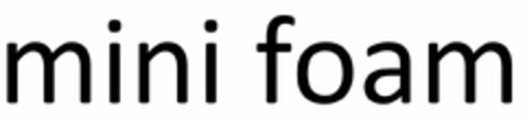 MINI FOAM Logo (USPTO, 28.10.2016)