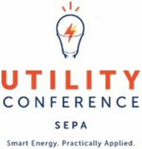 UTILITY CONFERENCE SEPA SMART ENERGY. PRACTICALLY APPLIED. Logo (USPTO, 02/27/2017)