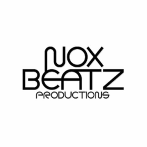 NOX BEATZ PRODUCTIONS Logo (USPTO, 03/19/2017)