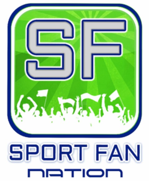 SF SPORT FAN NATION Logo (USPTO, 12.07.2017)