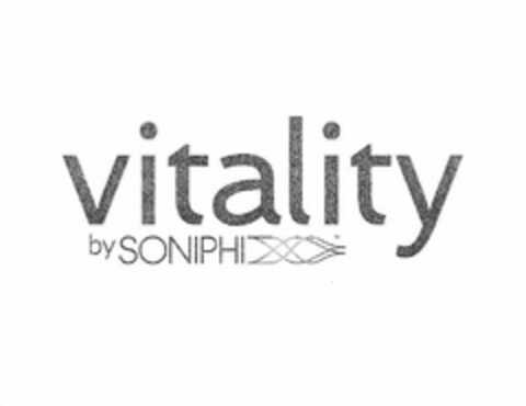 VITALITY BY SONIPHI Logo (USPTO, 01.11.2017)