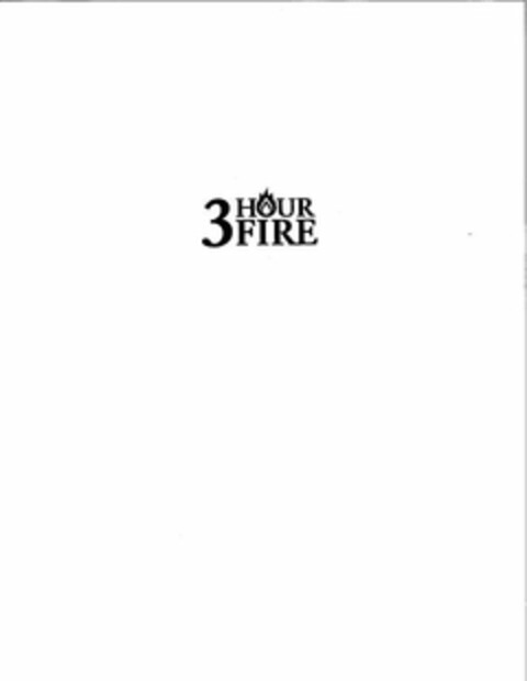 3 HOUR FIRE Logo (USPTO, 13.12.2017)