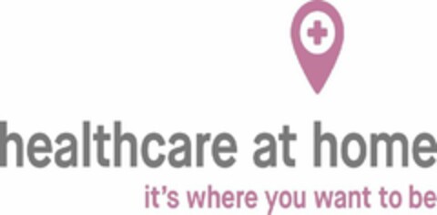 HEALTHCARE AT HOME IT'S WHERE YOU WANT TO BE Logo (USPTO, 18.12.2017)