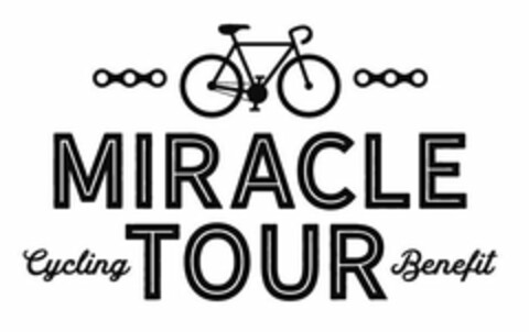 MIRACLE TOUR CYCLING BENEFIT Logo (USPTO, 15.02.2018)