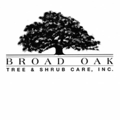 BROAD OAK TREE & SHRUB CARE, INC. Logo (USPTO, 09.10.2018)