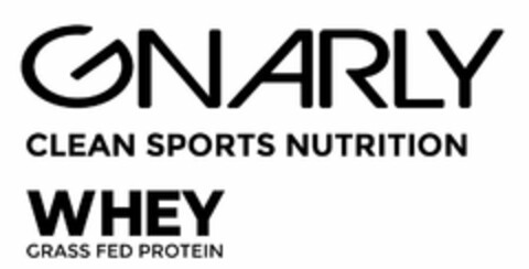 GNARLY CLEAN SPORTS NUTRITION WHEY GRASS FED PROTEIN Logo (USPTO, 07/09/2019)