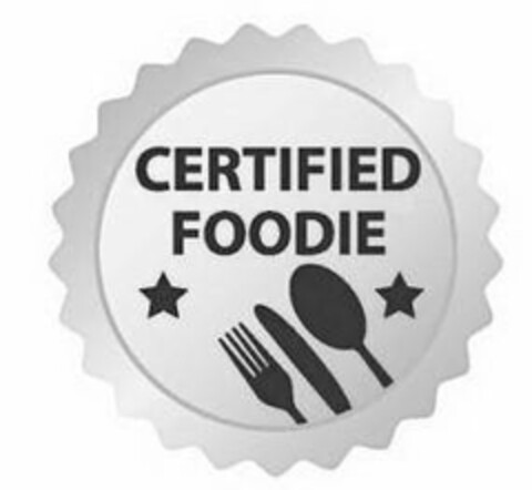 CERTIFIED FOODIE Logo (USPTO, 30.09.2019)