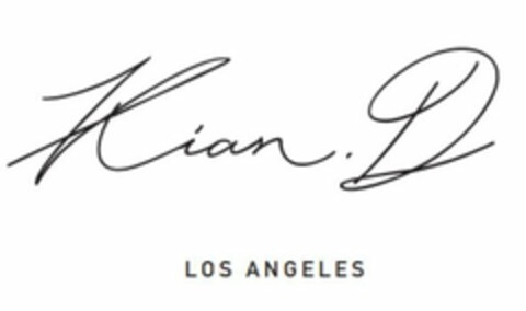 KIAN D. LOS ANGELES Logo (USPTO, 21.01.2020)